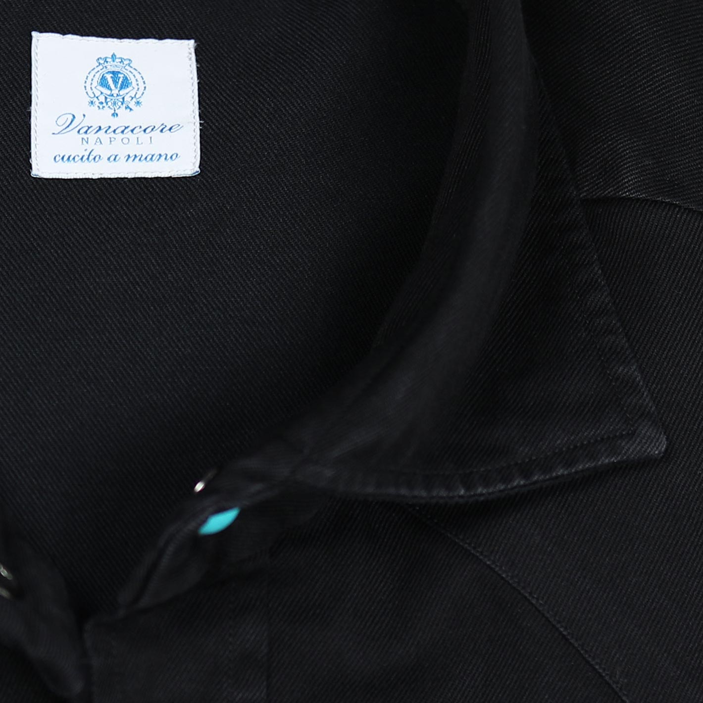 Black Denim Shirt – Vanacore Napoli