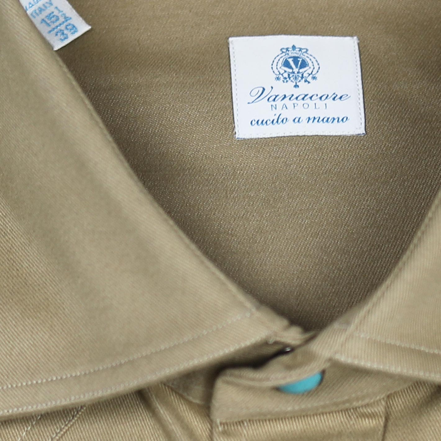 Light brown heavy cotton Rodeo shirt – Vanacore Napoli