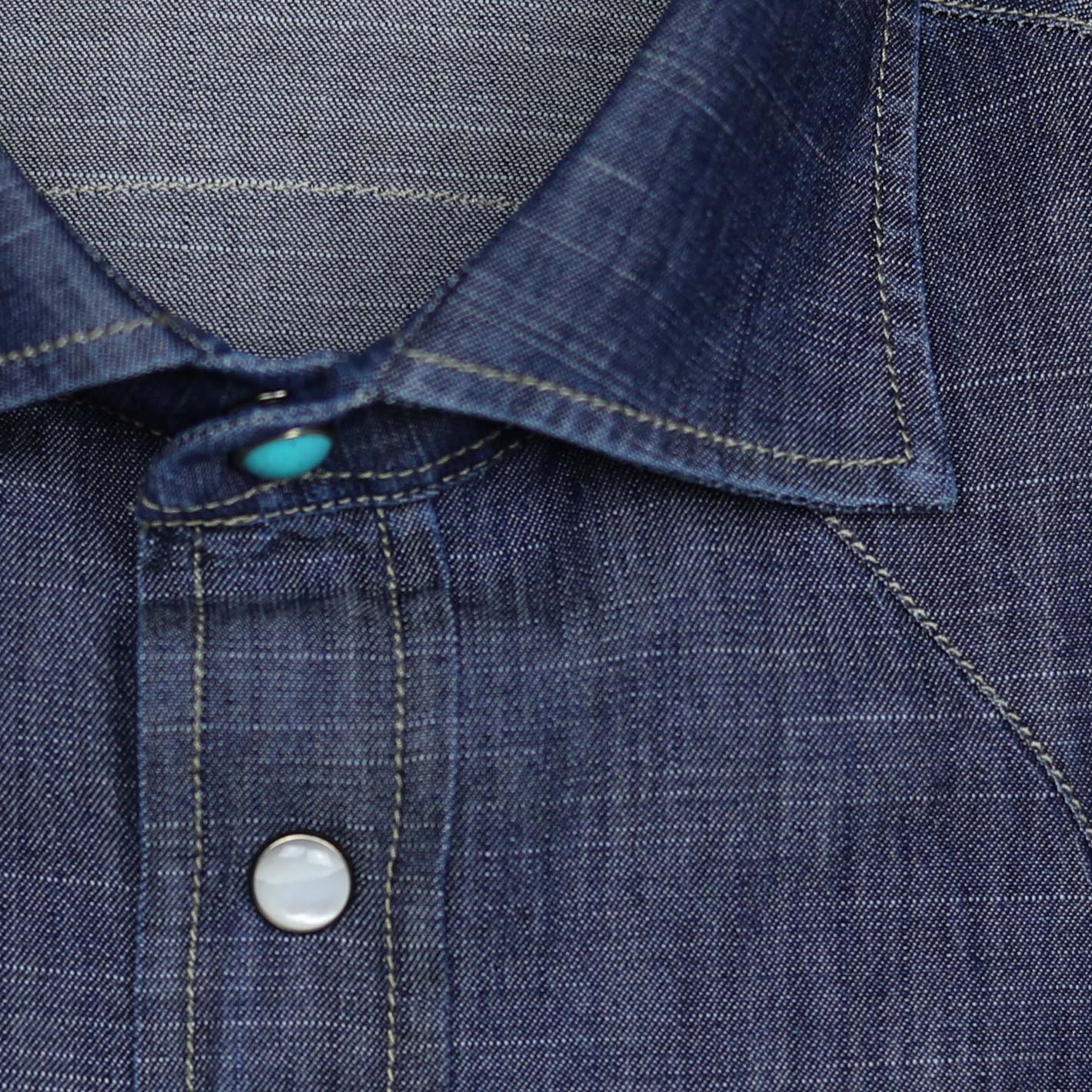 Kansas stone denim shirt – Vanacore Napoli