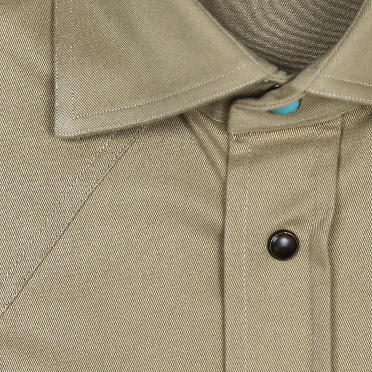Light brown heavy cotton Rodeo shirt – Vanacore Napoli