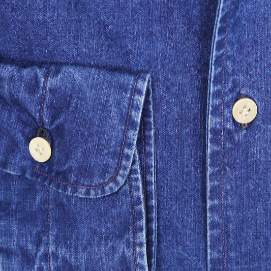 Blue Denim Shirt – Vanacore Napoli