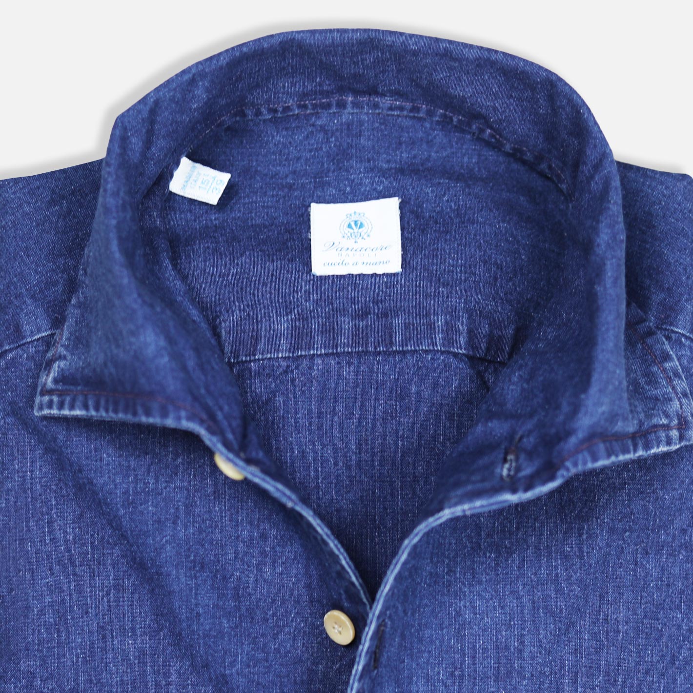 Blue Denim Shirt – Vanacore Napoli