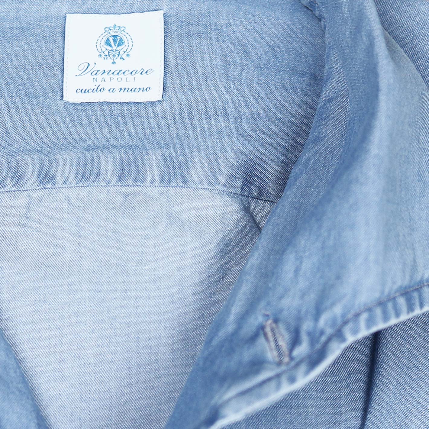 Light Blue Denim Shirt – Vanacore Napoli