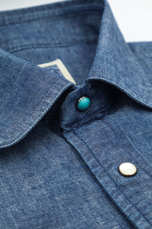 Durango medium denim Vanacore Napoli