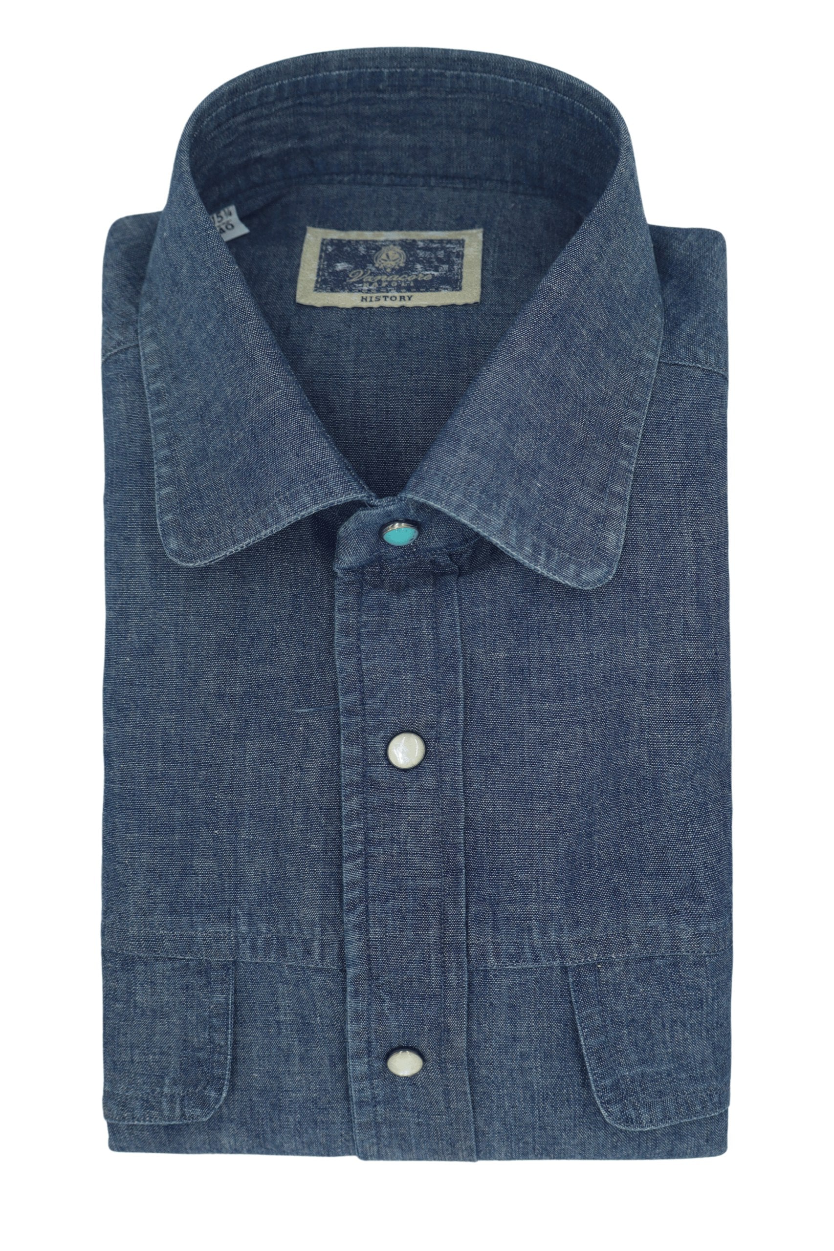 Durango medium denim Vanacore Napoli