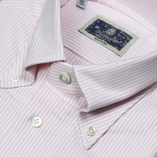 Pink White Striped  – Vanacore Napoli