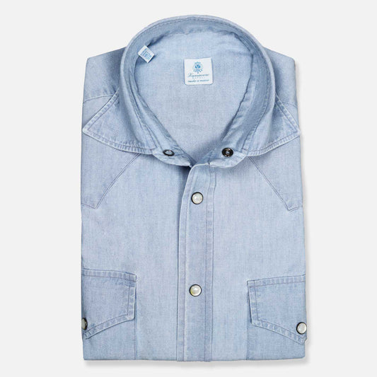 Light blue shirt – Vanacore Napoli