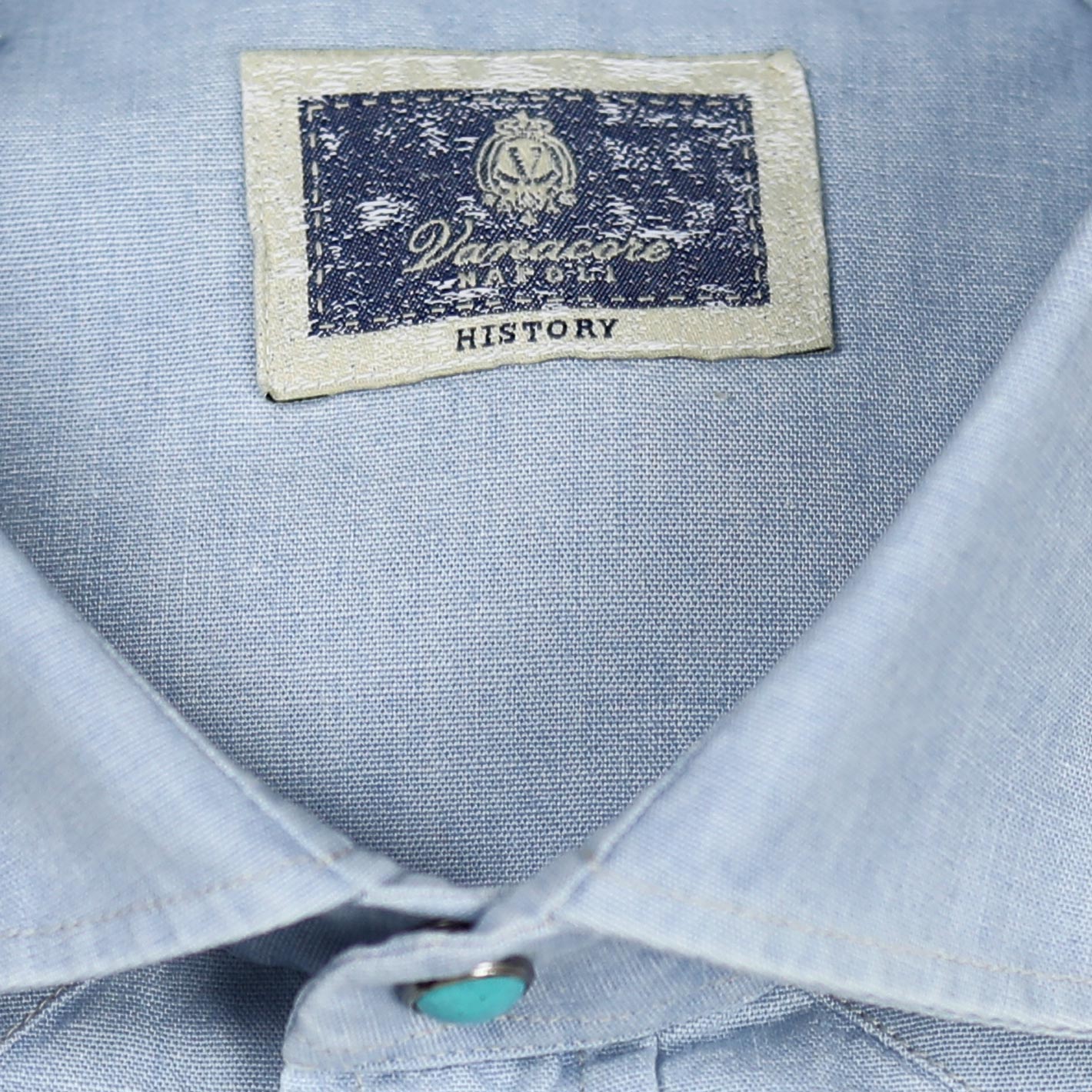 Light Blue Chambray Rodeo Shirt