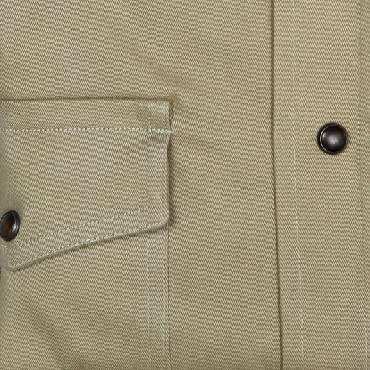 Light brown heavy cotton Rodeo shirt – Vanacore Napoli