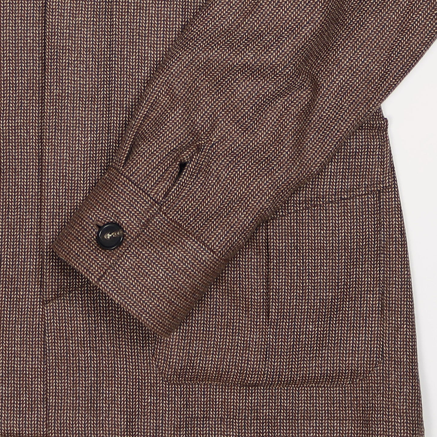 Rust Brown Patterned Safari Jacket – Vanacore Napoli