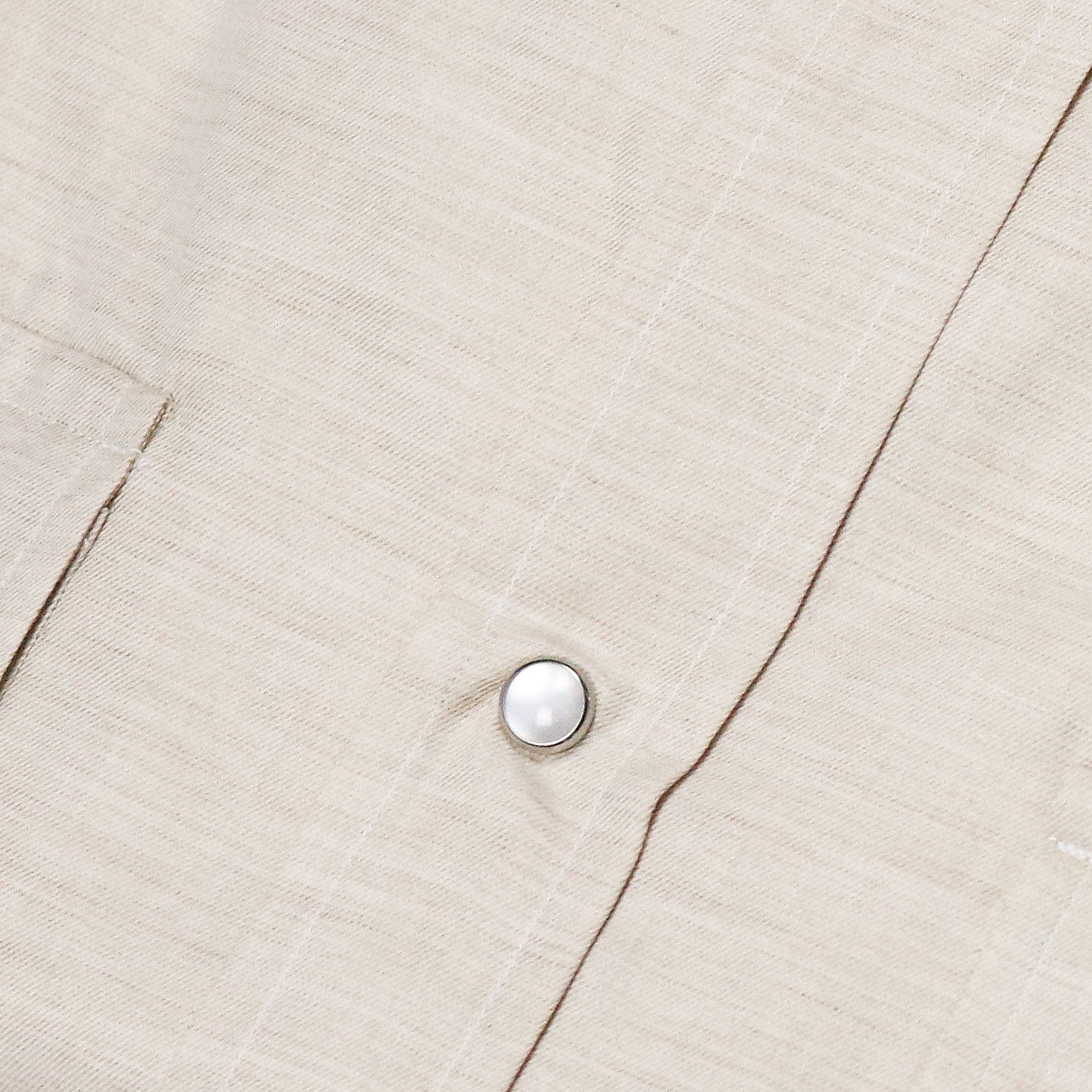 Beige Rodeo shirt in cotton and cashmere – Vanacore Napoli