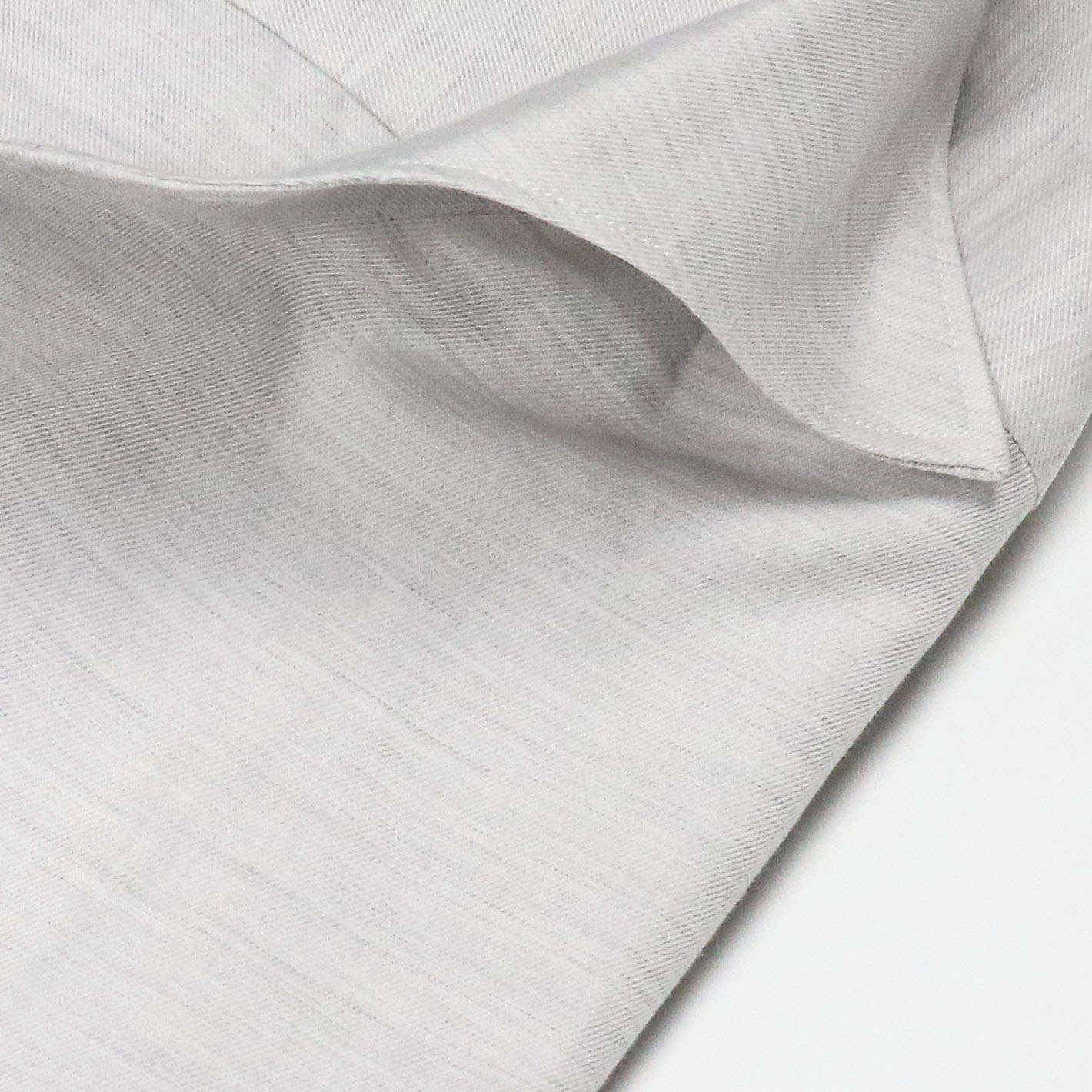 Light Grey Cotton Cashmere Paramontura Shirt